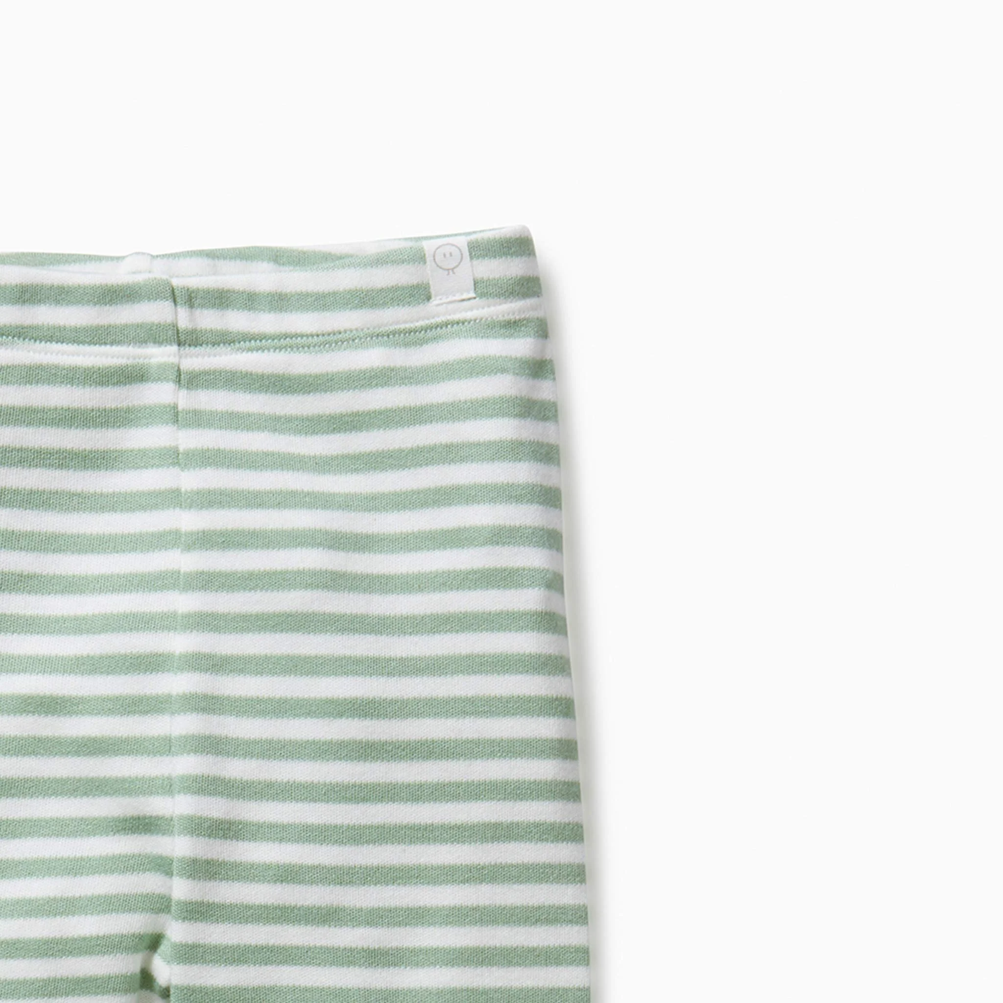 Sage Stripe Leggings - Image 2