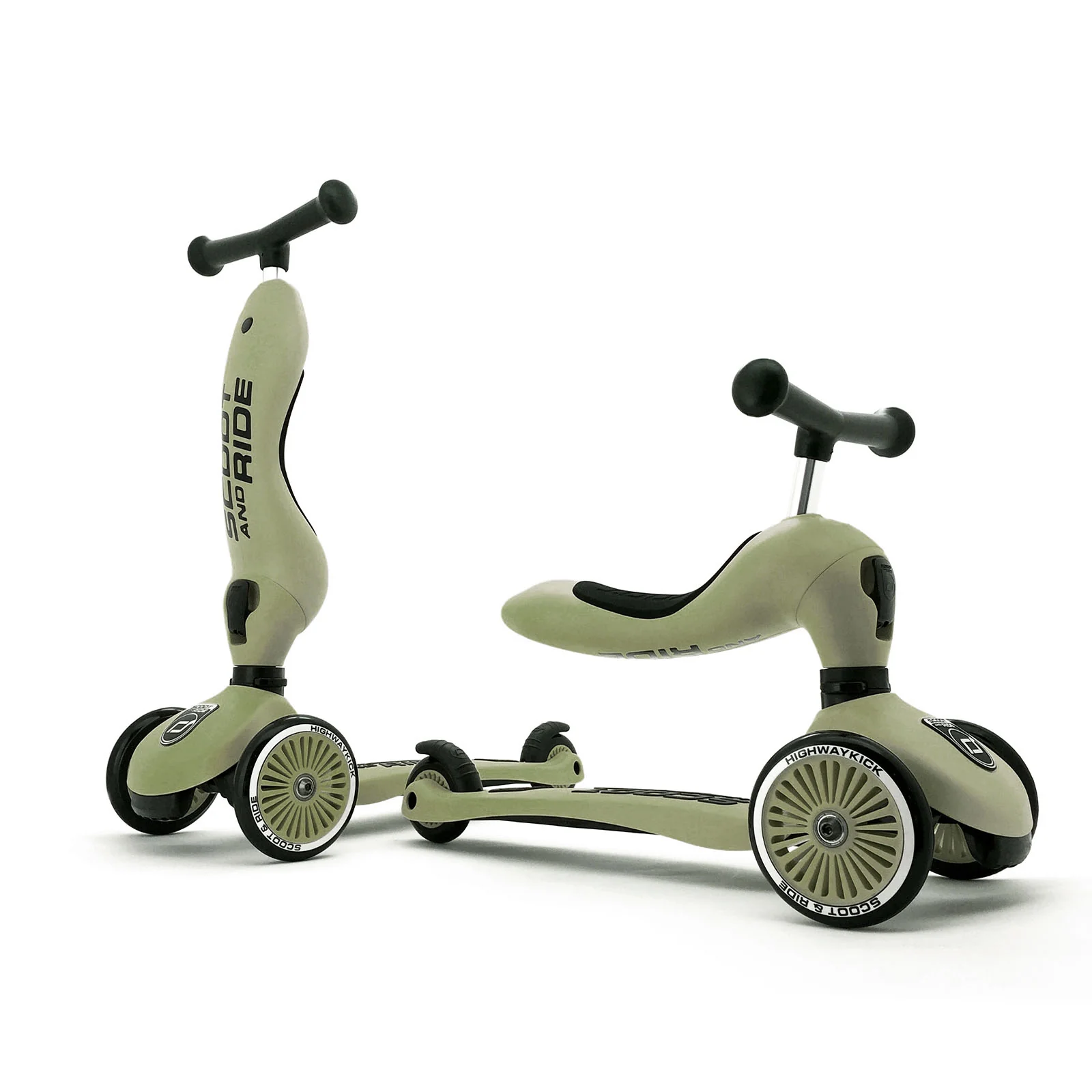 Scoot & Ride Highway Kick 1 Scooter - Sage - Image 4