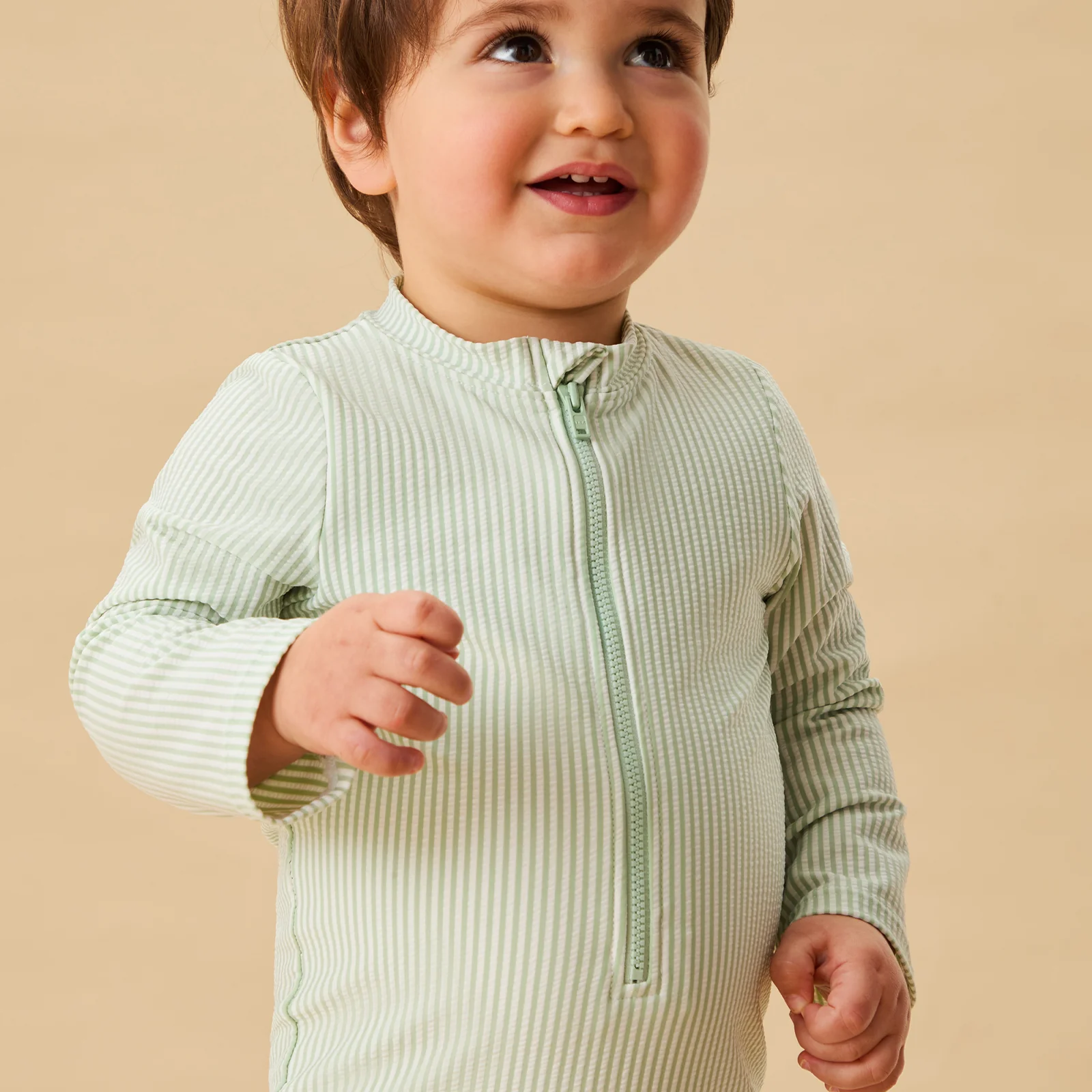Seersucker Sun Safe Swimsuit - Image 2