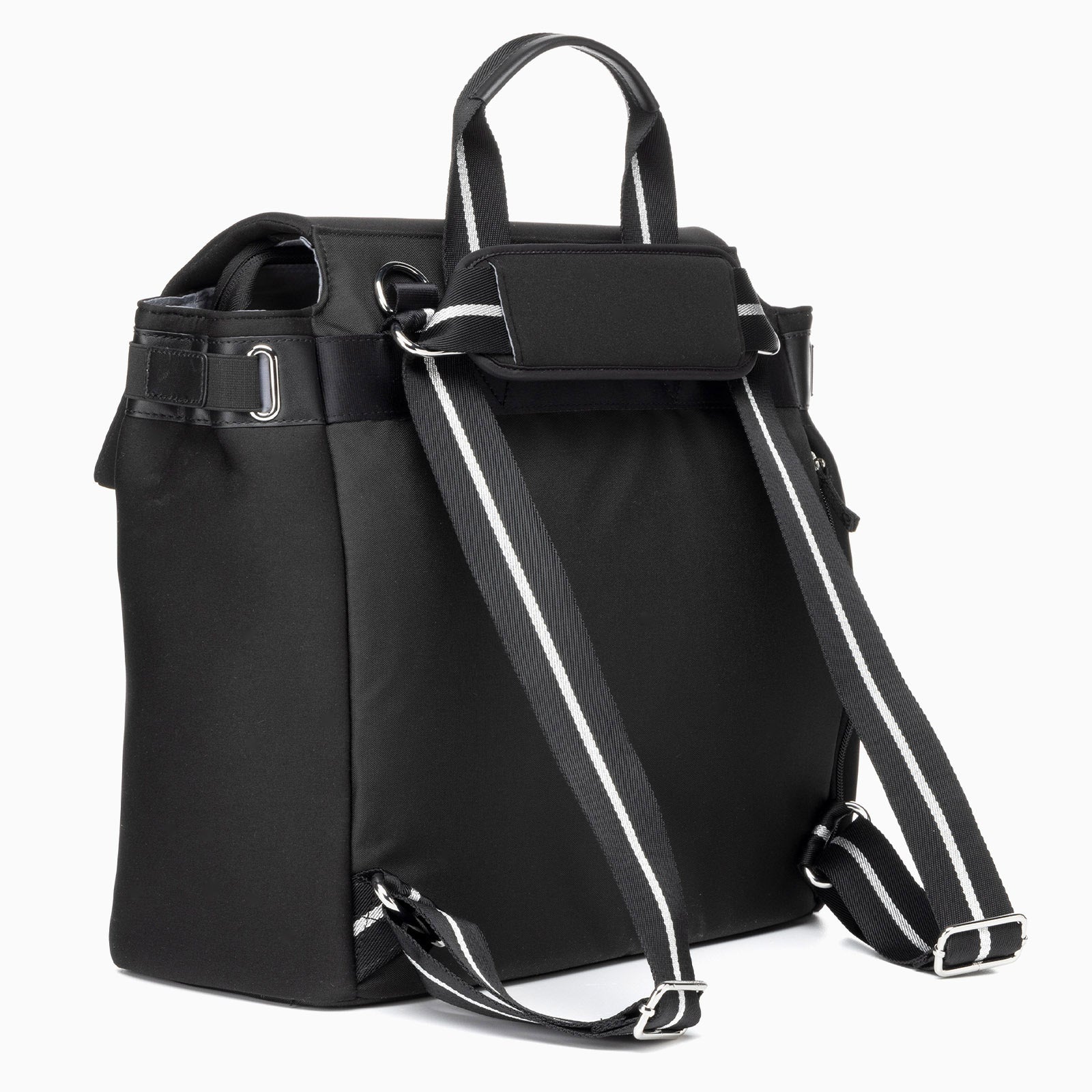 Storksak St James Scuba Changing Bag - Black & Silver - Image 4