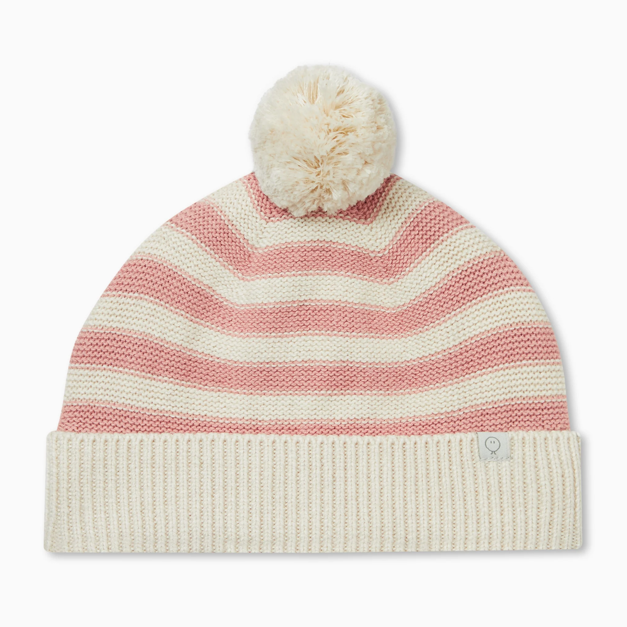 Striped Knitted Beanie - Image 2