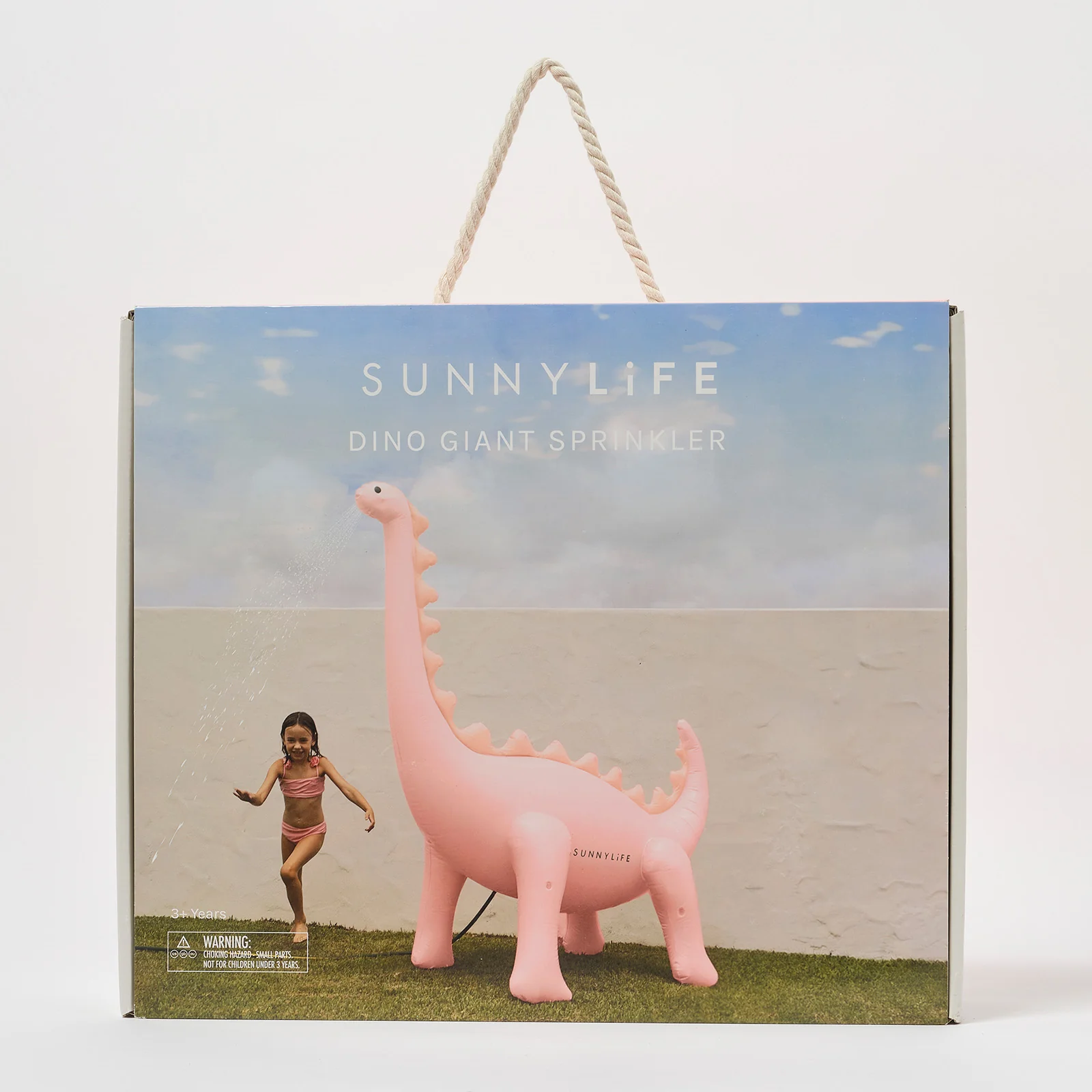 Sunnylife Dino Giant Inflatable Sprinkler - Pink - Image 5