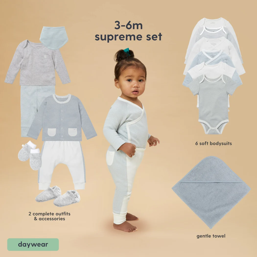 The MORI Newborn Baby Supreme 28-Piece Luxury Set - Image 24
