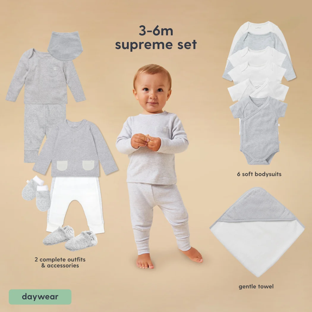 The MORI Newborn Baby Supreme 28-Piece Luxury Set - Image 6