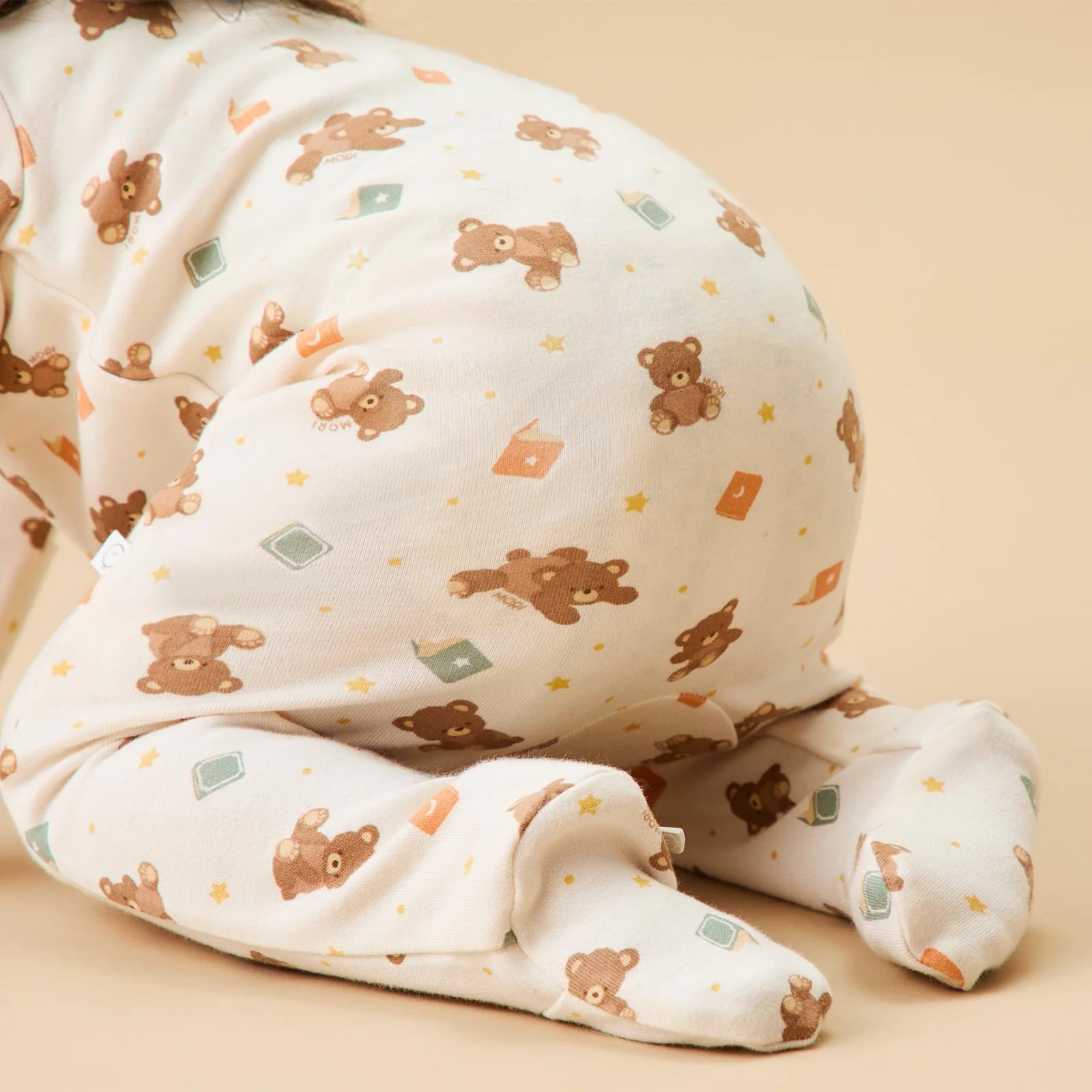 Teddy Bear Clever Zip Sleepsuit - Image 2