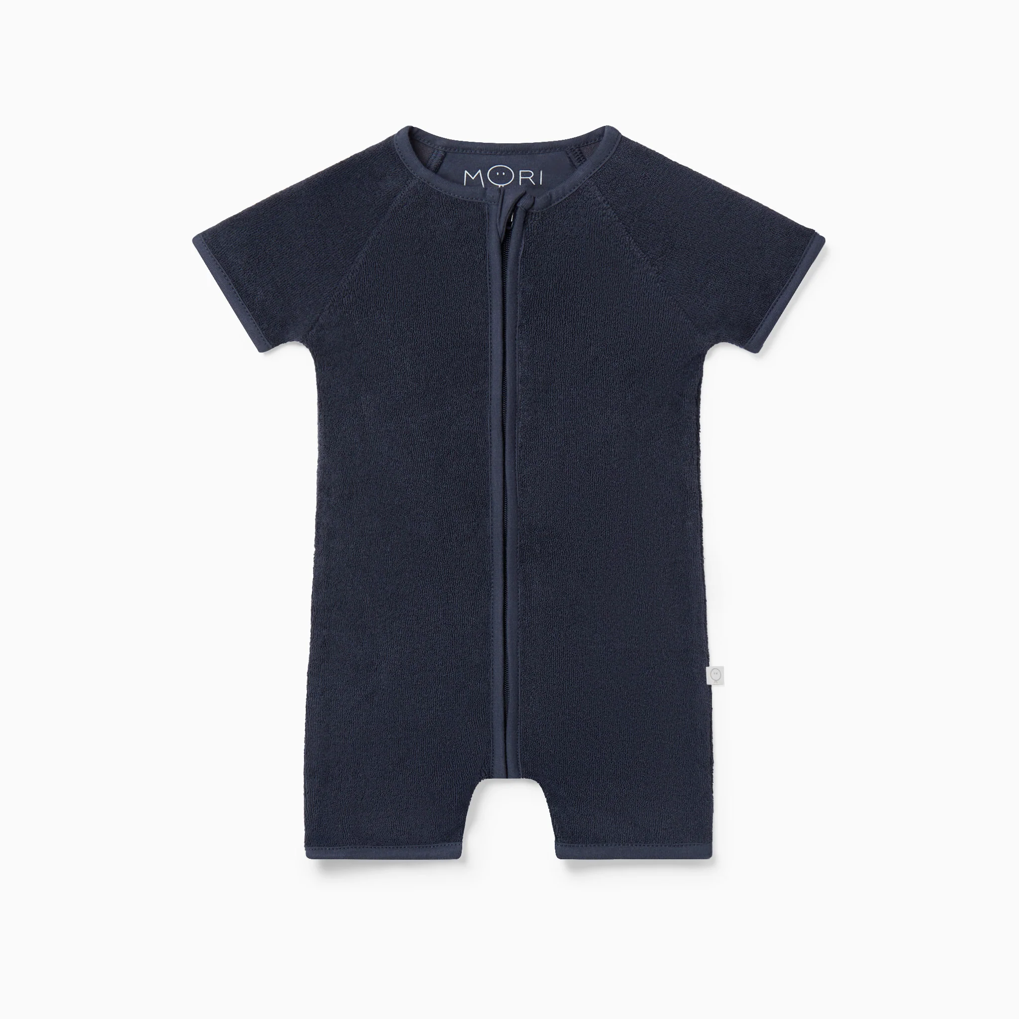 Terry Towelling Zip-Up Romper - Image 3
