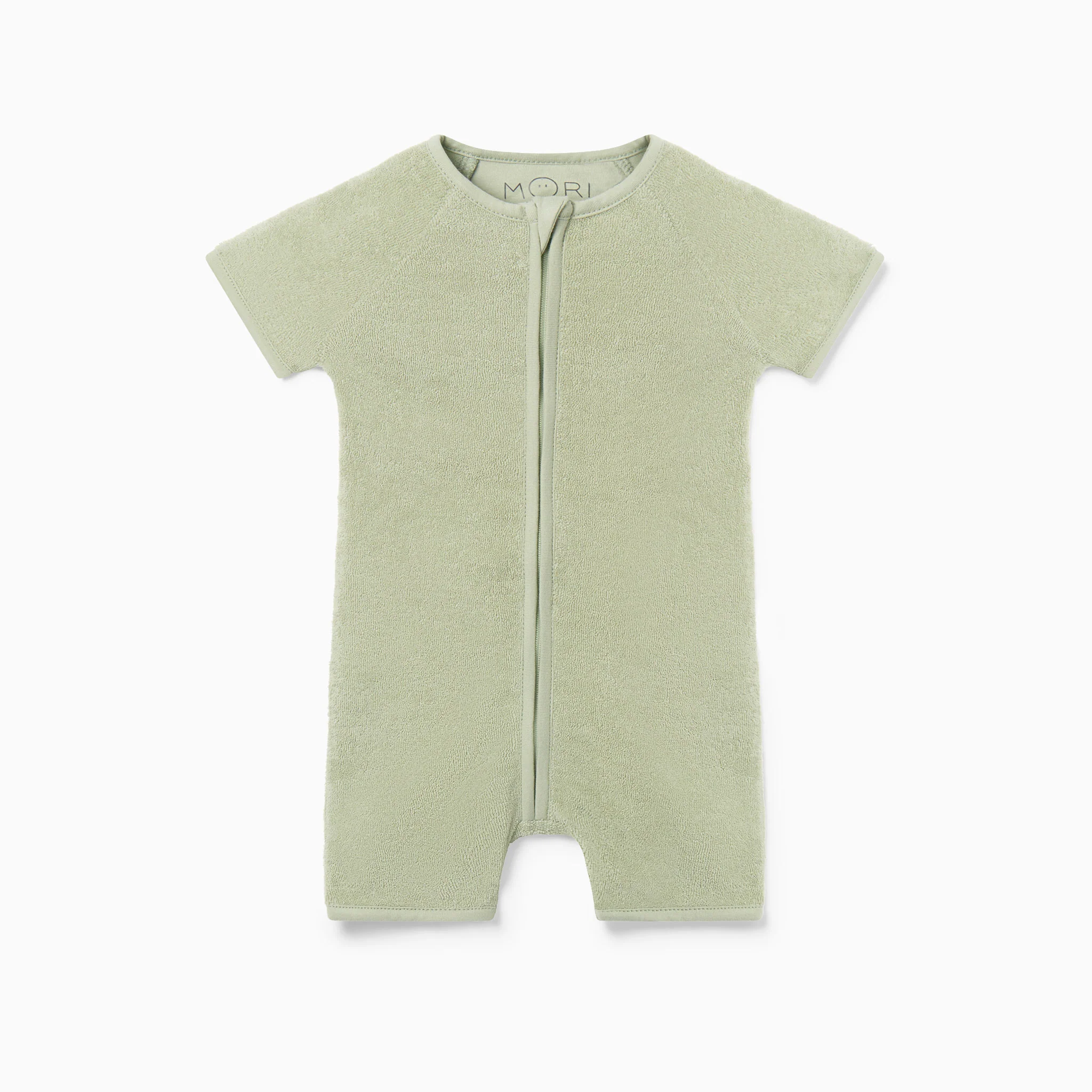 Terry Towelling Zip-Up Romper - Image 7