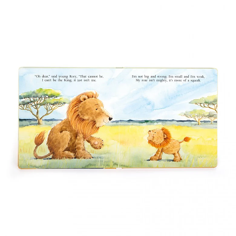 Jellycat The Very Brave Lion Book - Image 3