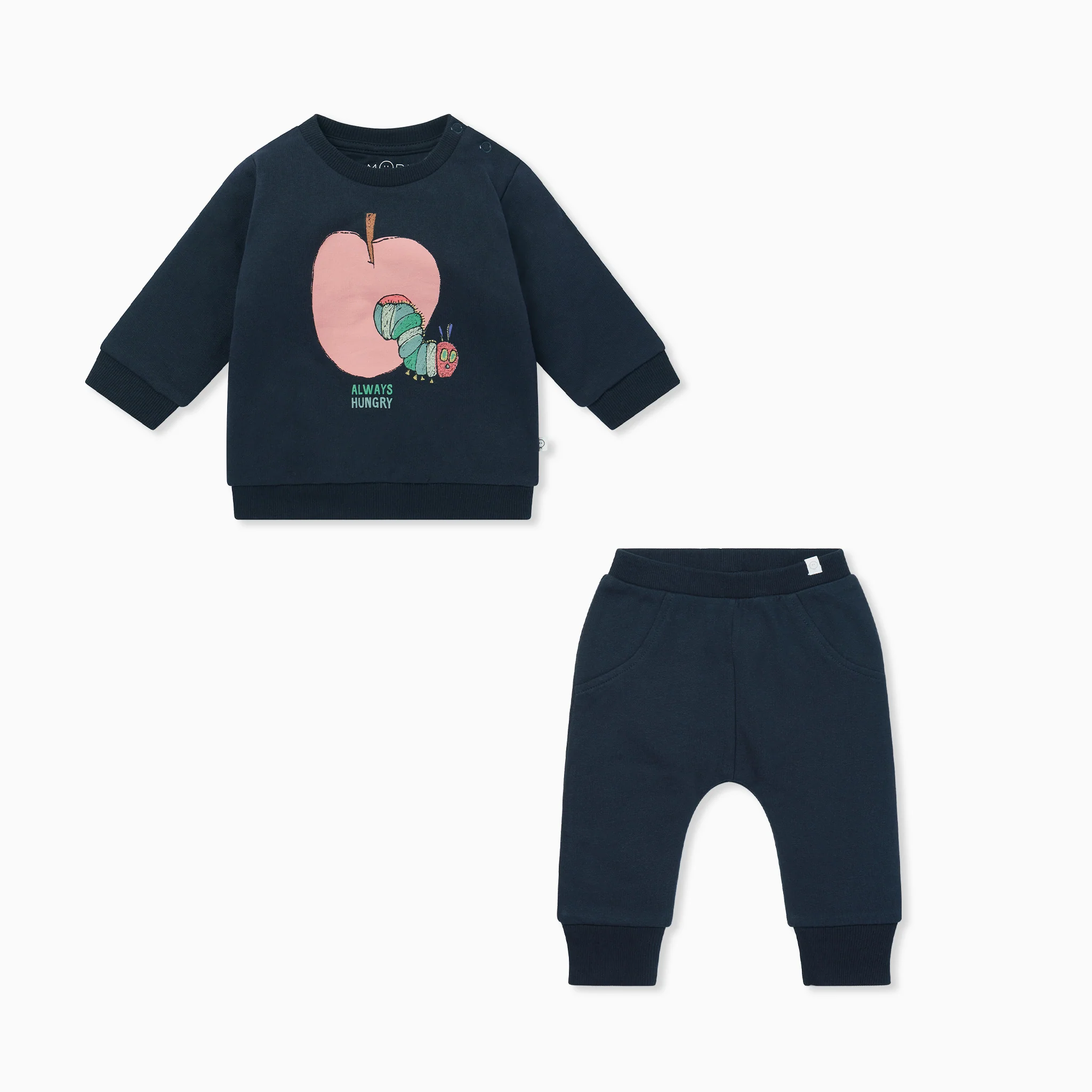 The Very Hungry Caterpillar Apple Sweatshirt & Joggers Outfit
