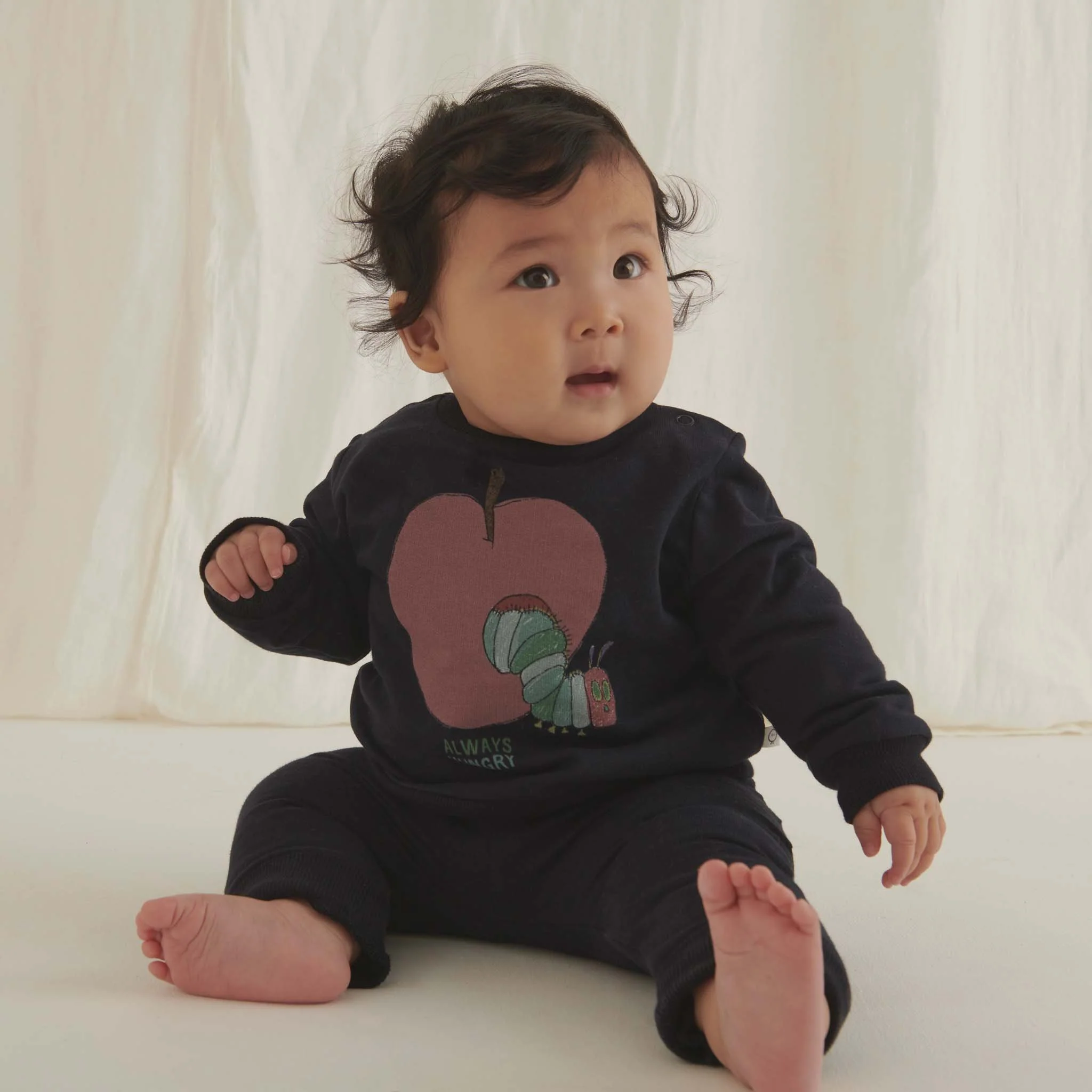 The Very Hungry Caterpillar Apple Sweatshirt & Joggers Outfit - Image 2