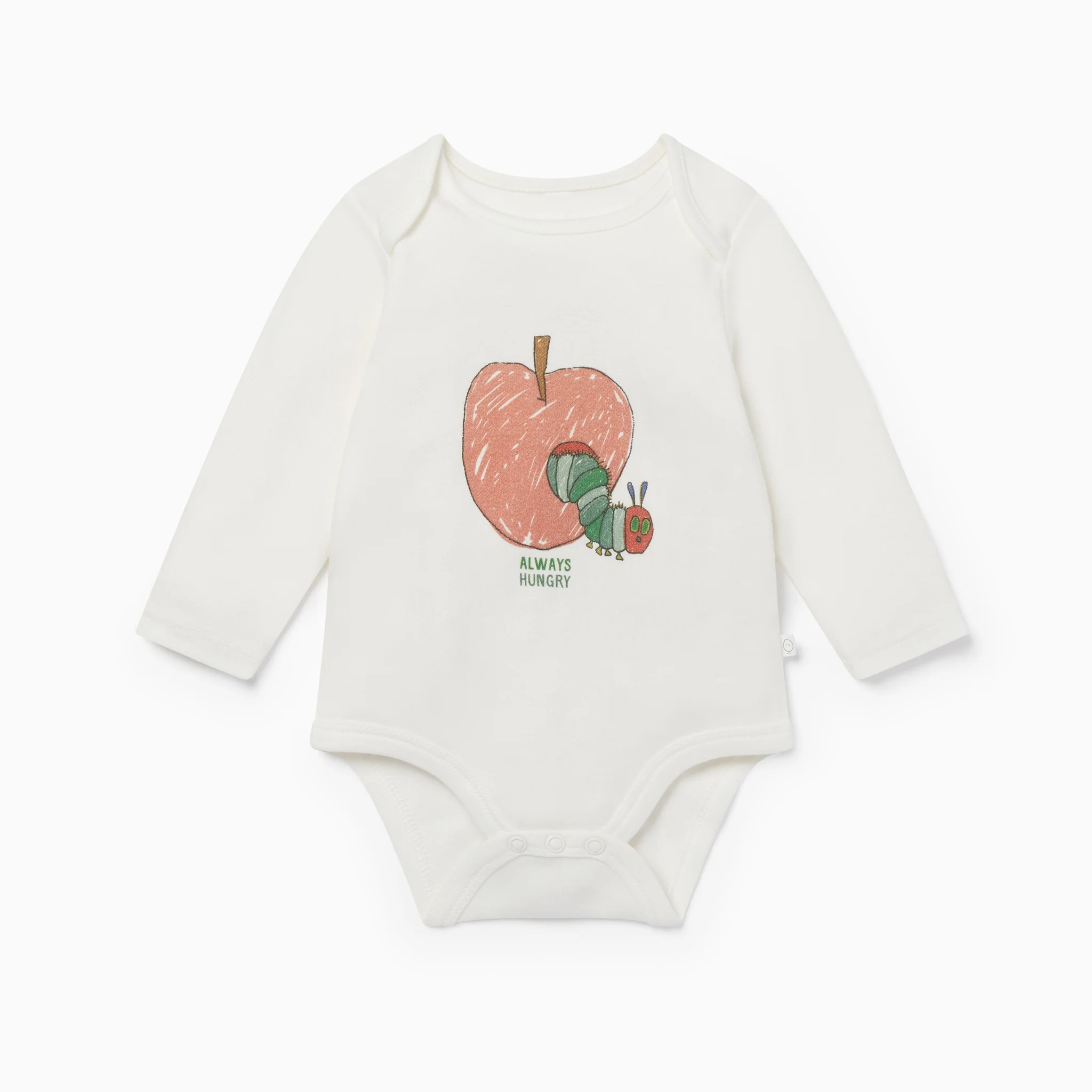 The Very Hungry Caterpillar Apple Bodysuit
