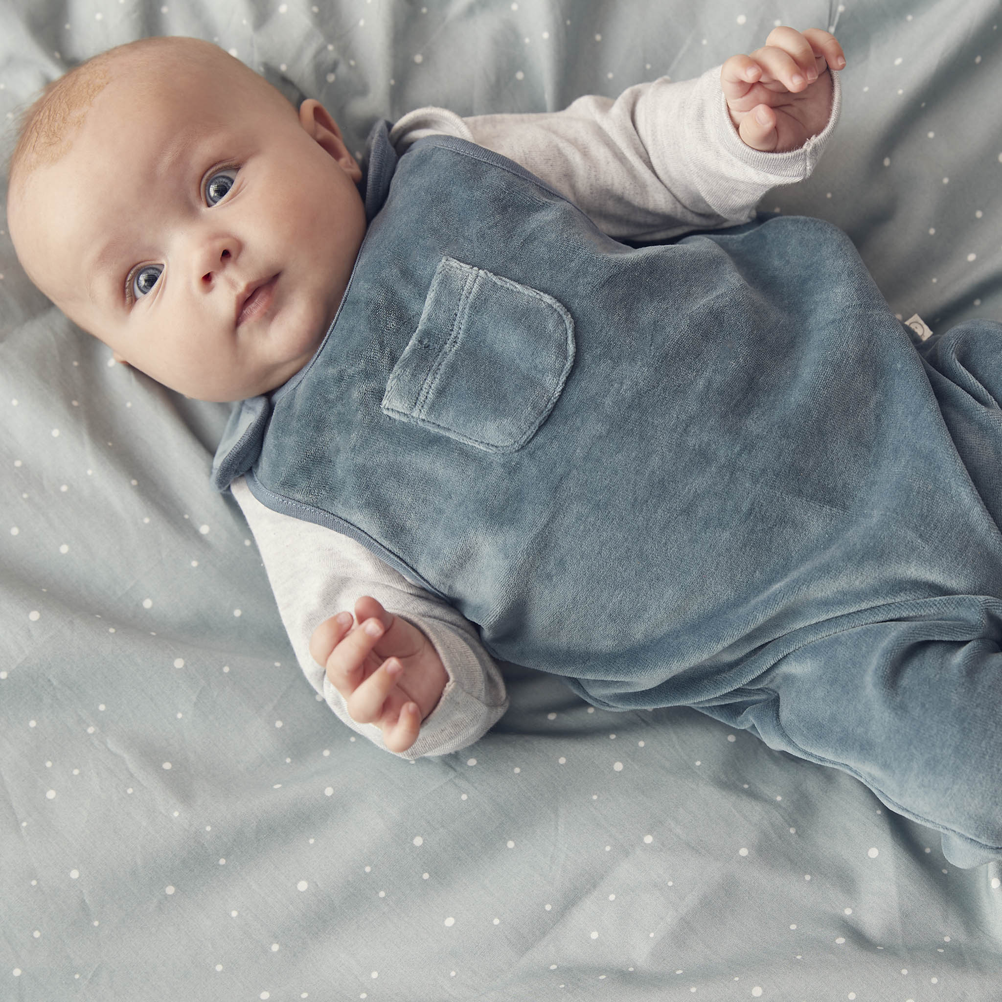 Velour Dungarees & Bodysuit Outfit - Image 3