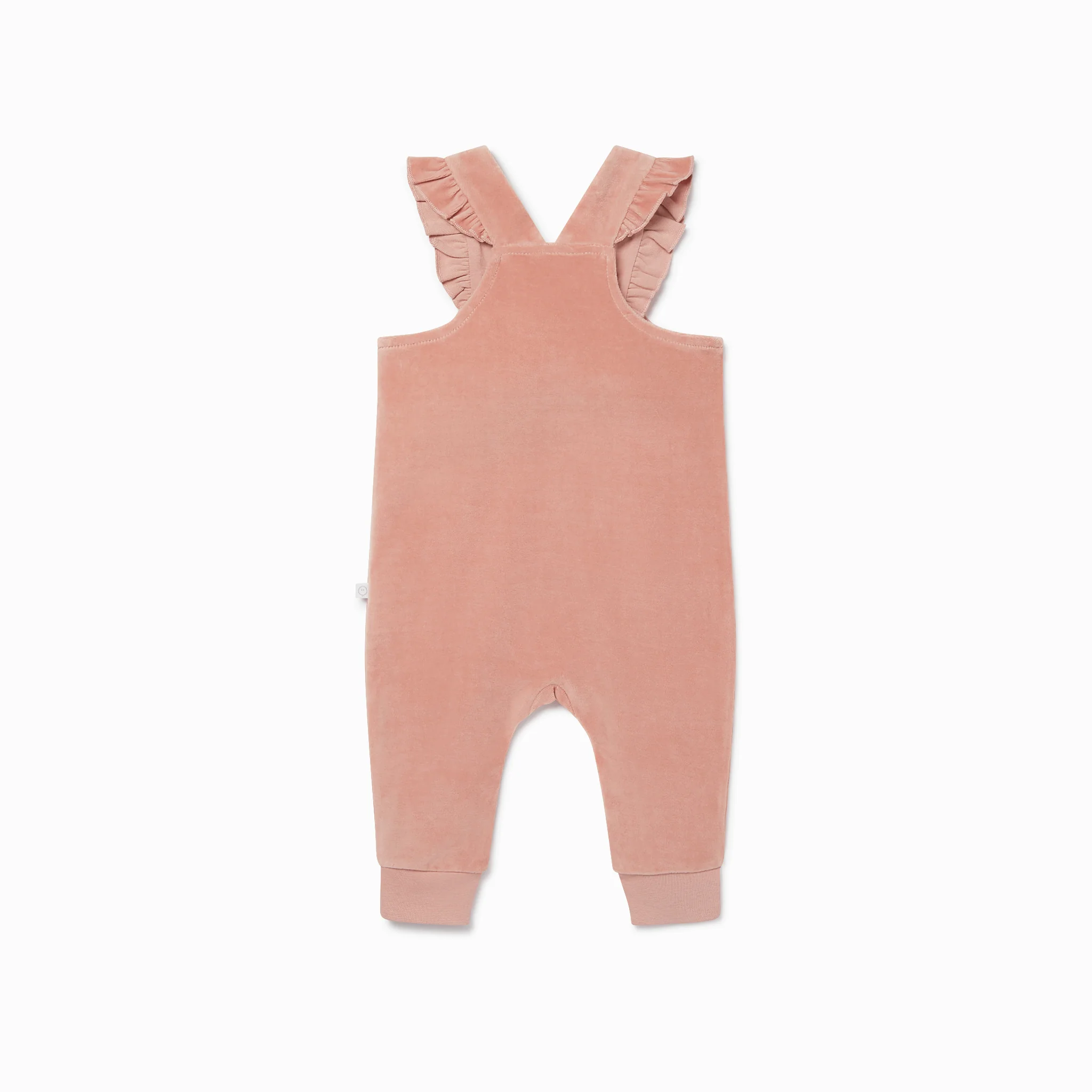 Velour Frill Dungarees - Image 2