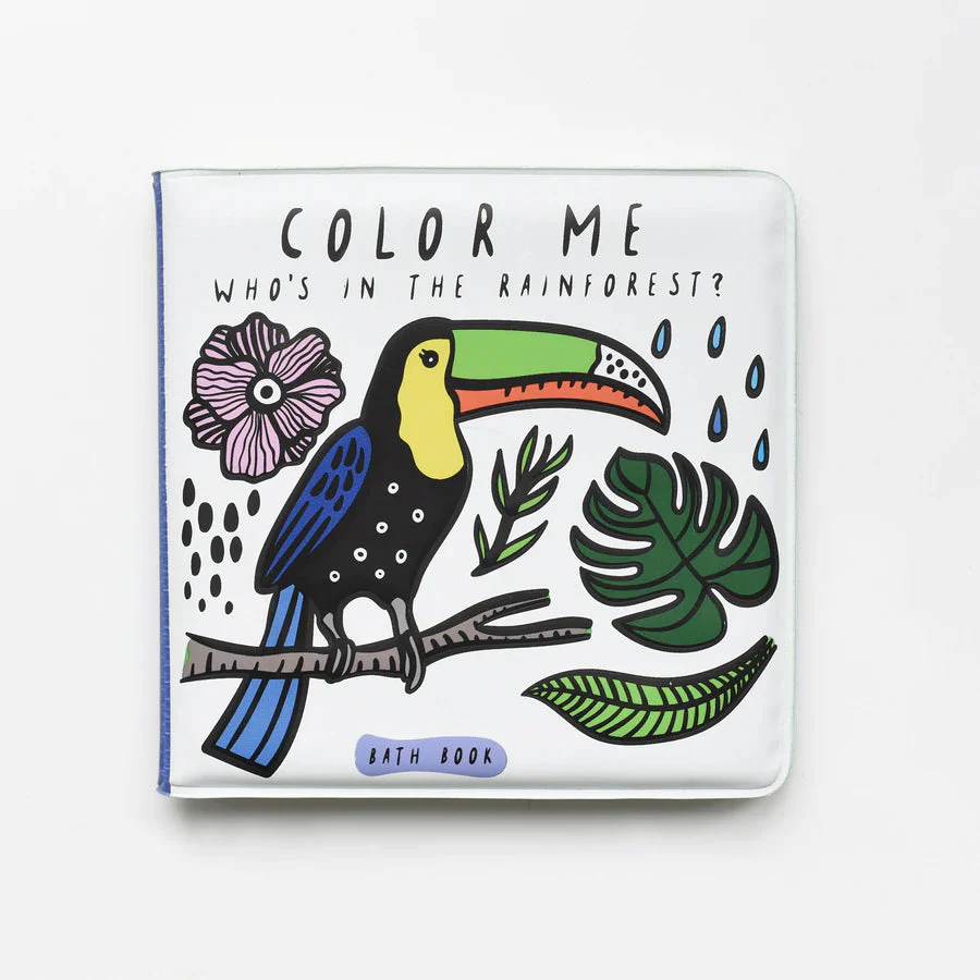 Wee Gallery Rainforest Bath Book