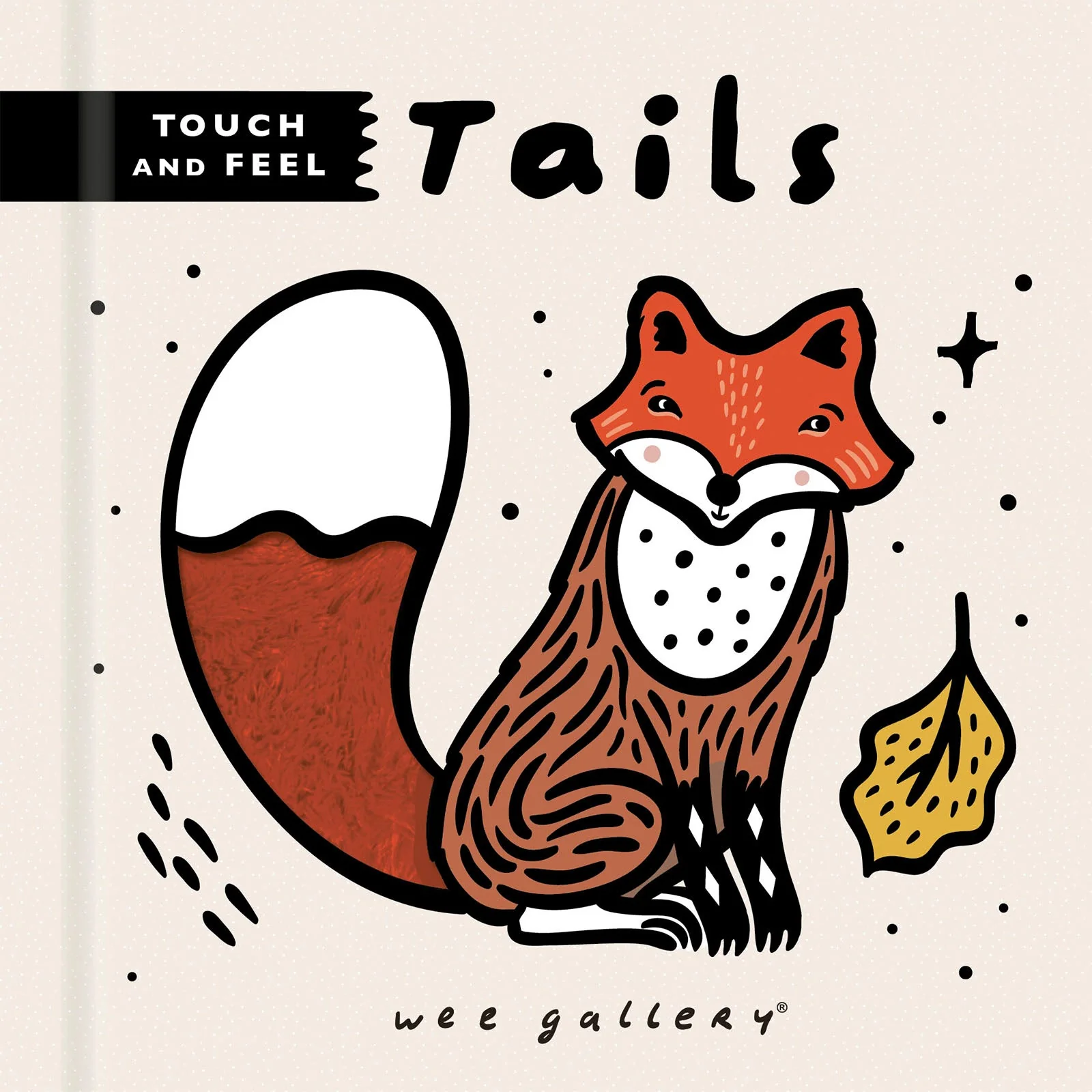 Wee Gallery Touch & Feel Tails Board Book