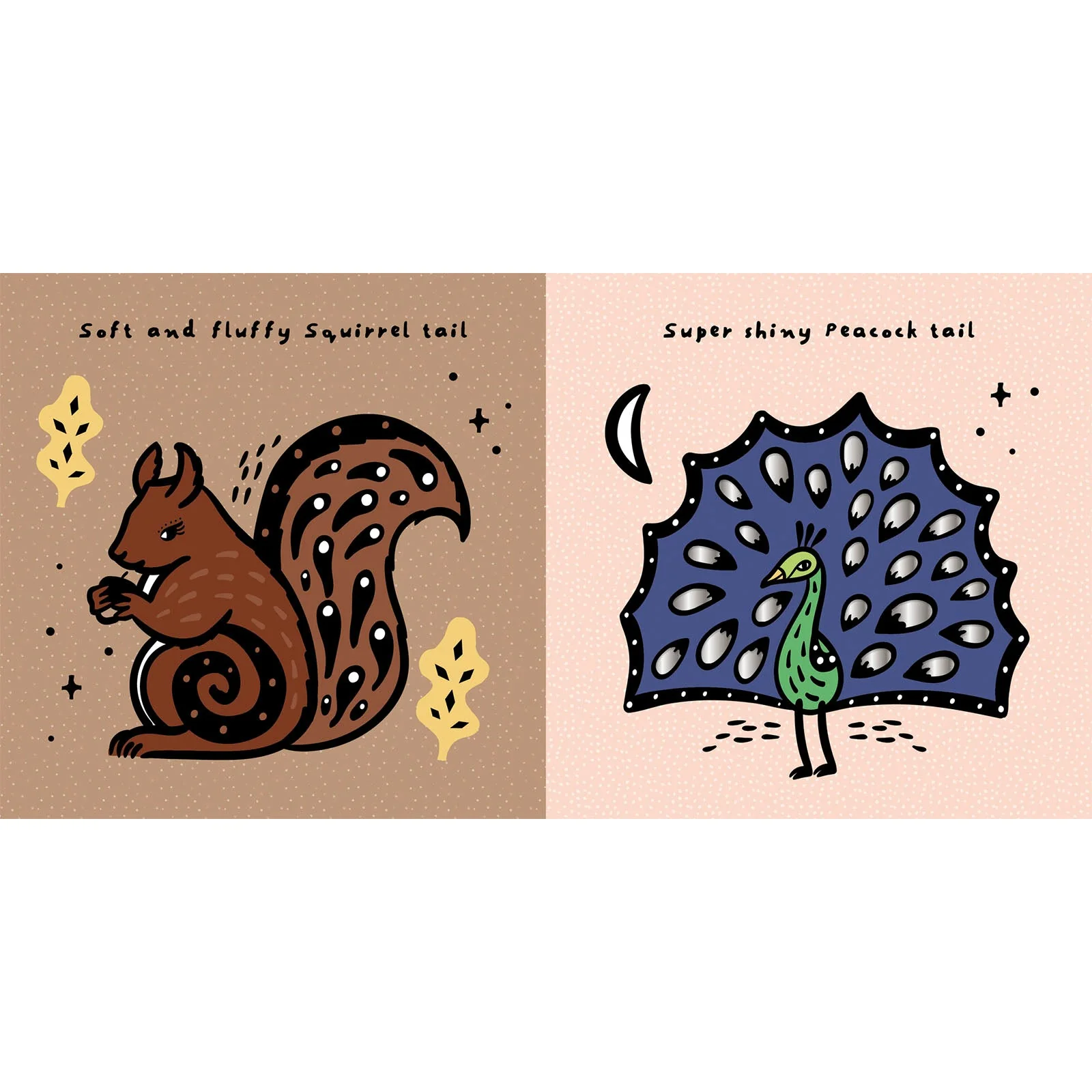 Wee Gallery Touch & Feel Tails Board Book - Image 3