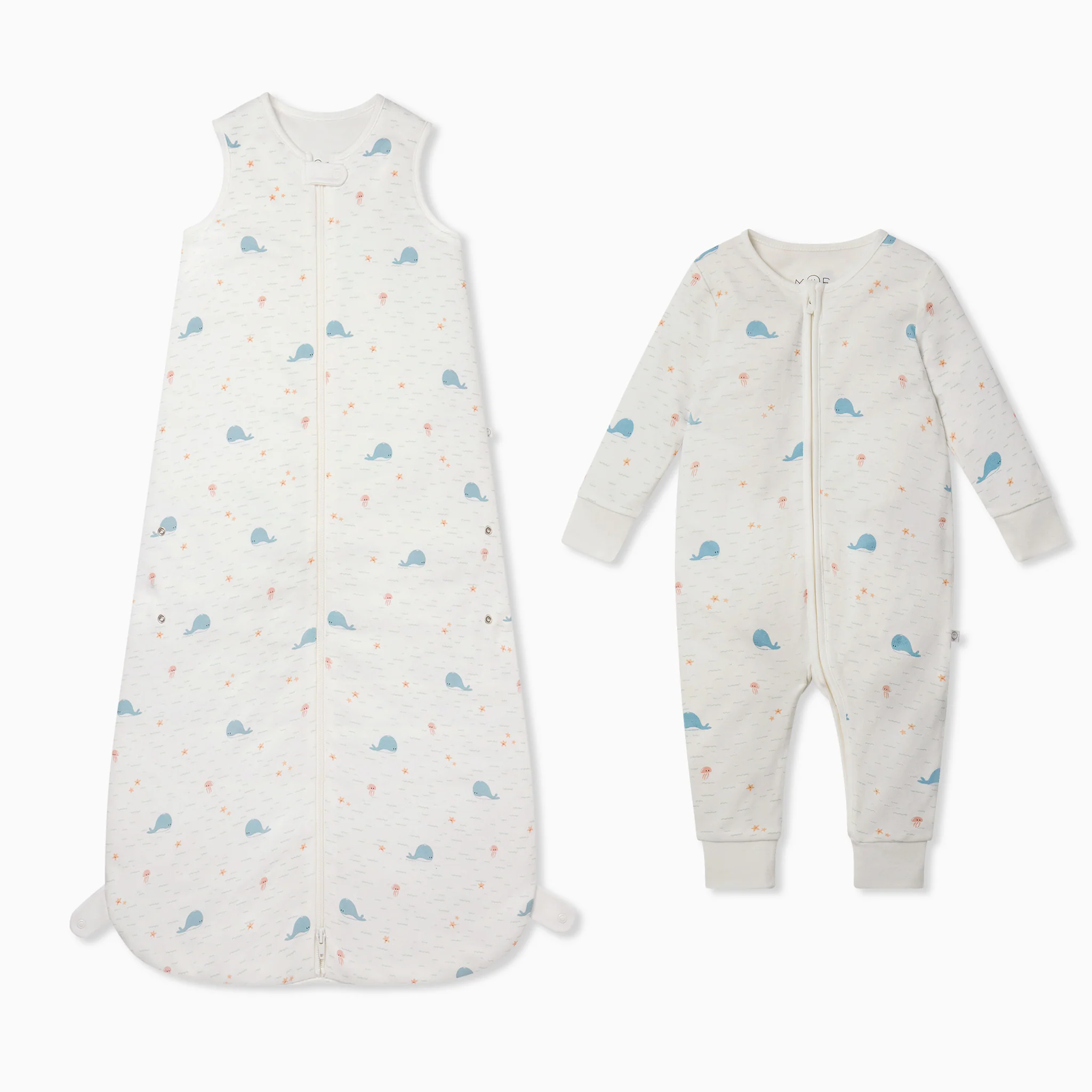 Whale Front Opening Bedtime Set 1.5 TOG - Image 3