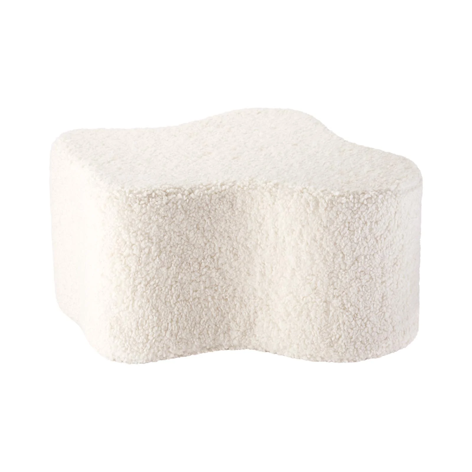 Wigiwama Cream White Cloud Pouffe - Image 2