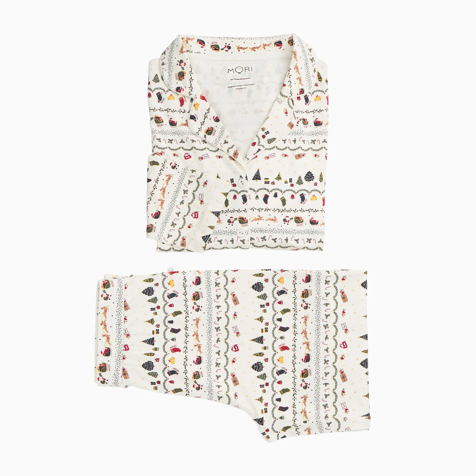 Women's Christmas Fairisle Pyjamas - Image 2