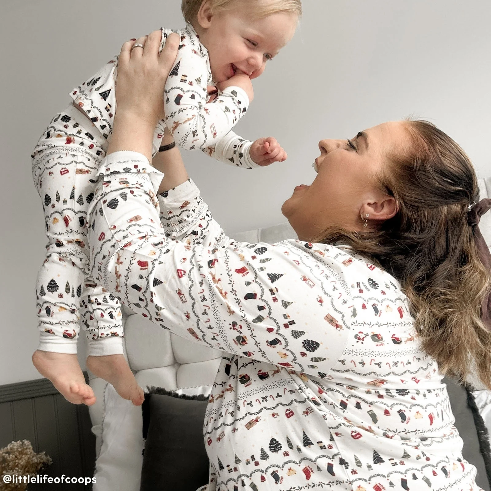 Women's Christmas Fairisle Pyjamas - Image 5
