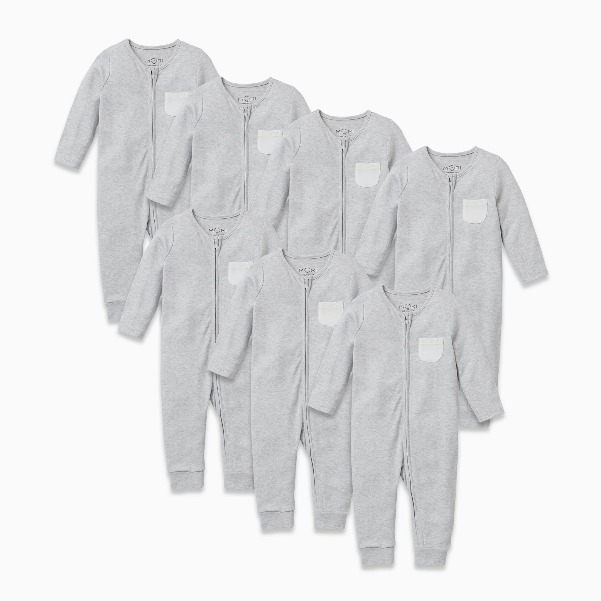 Clever Zip Sleepsuit 7 Pack - Image 4