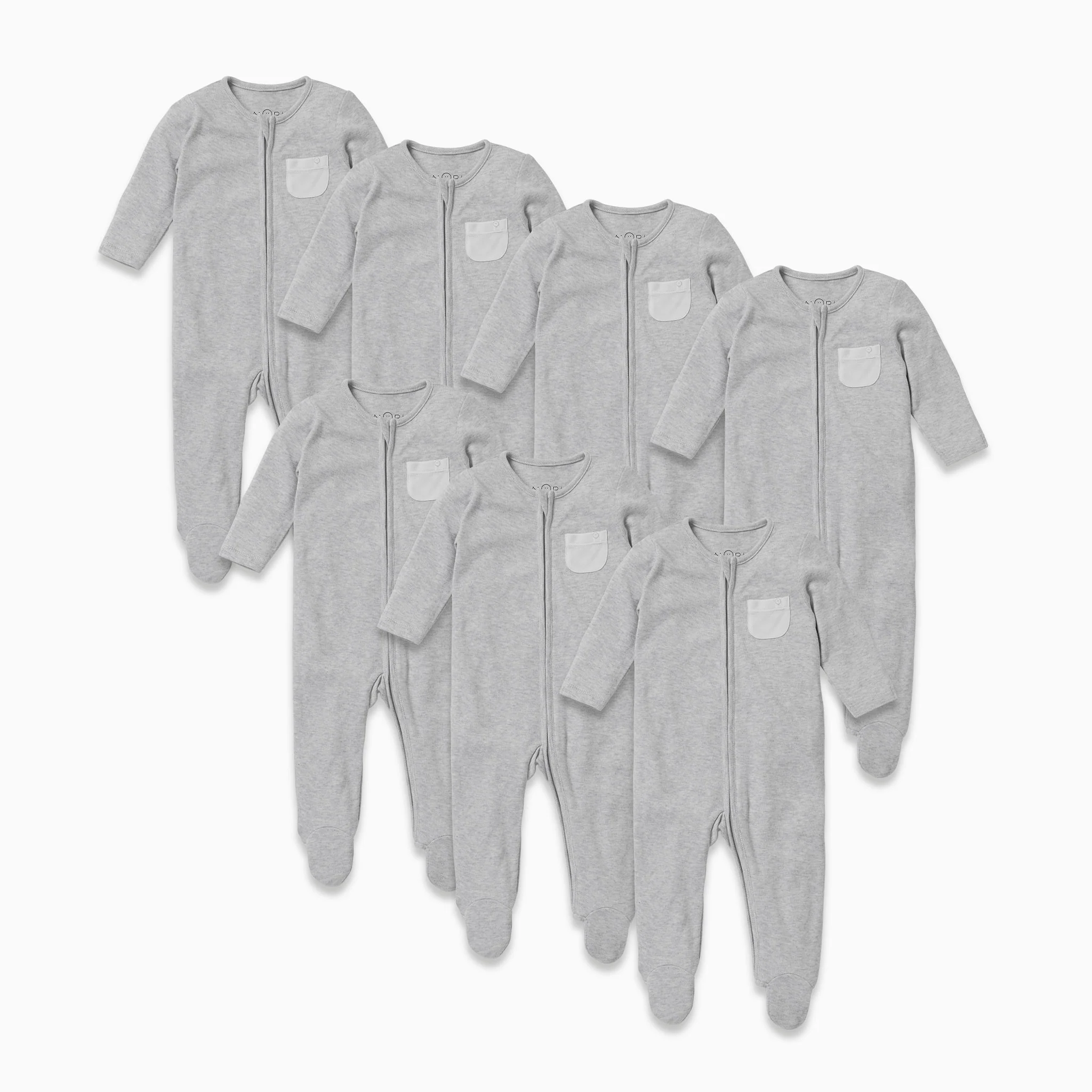 Clever Zip Sleepsuit 7 Pack - Image 5